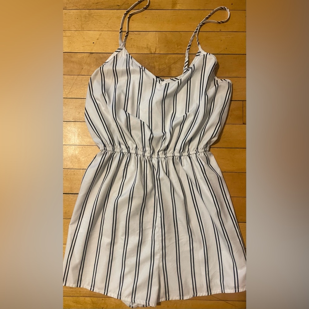 Striped Romper
